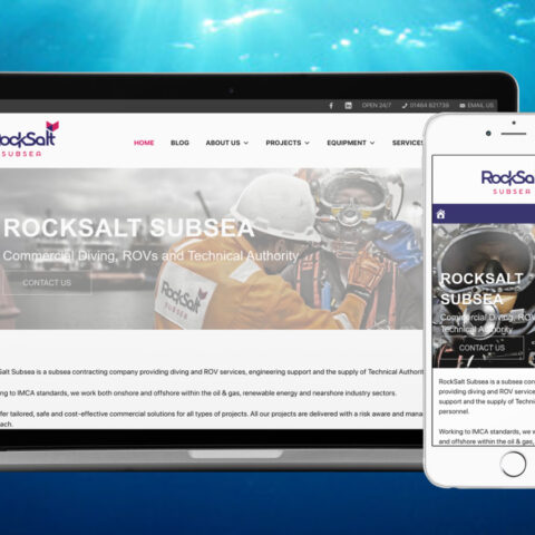 New website for RockSalt Subsea