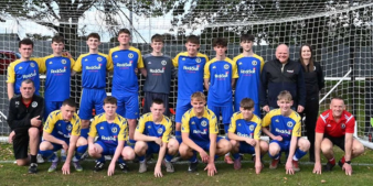 Colony Away Kit Sponsorship Team Photo